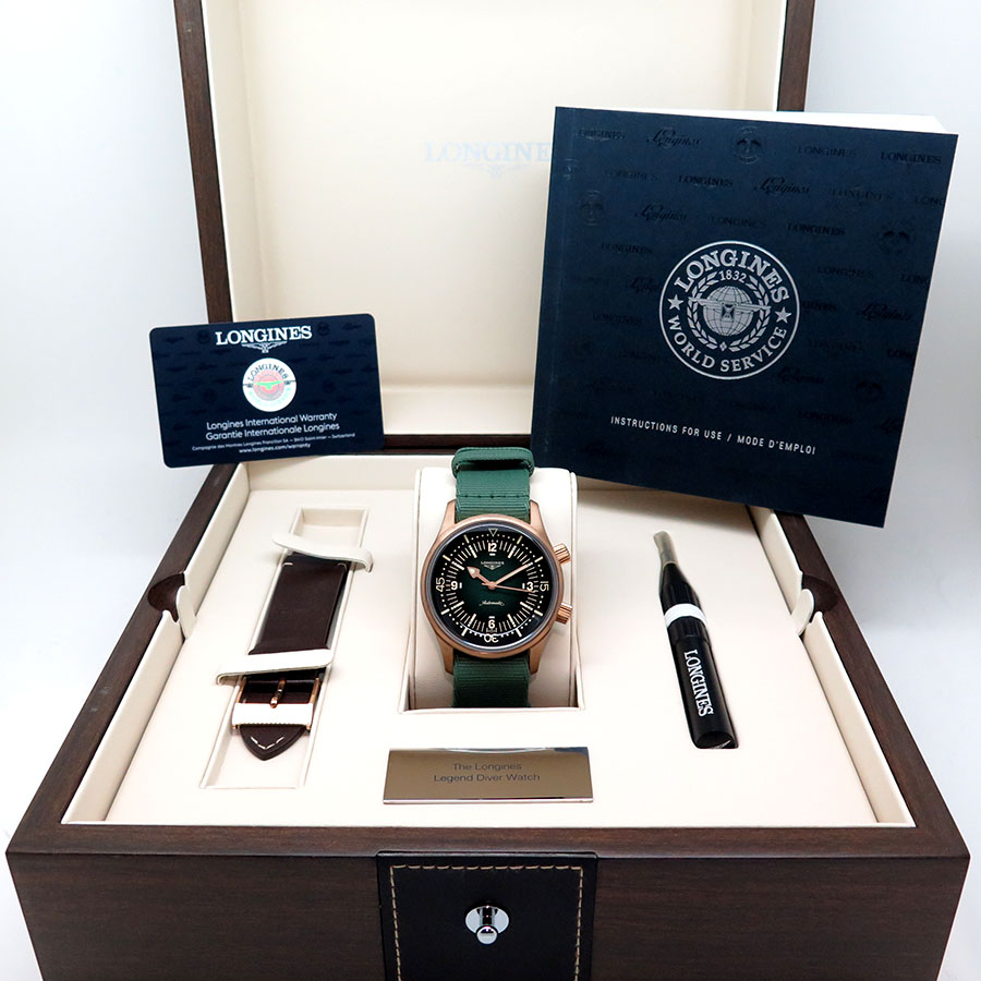 Longines L3.774.1 Legend Diver Bronze 42mm - Image 2