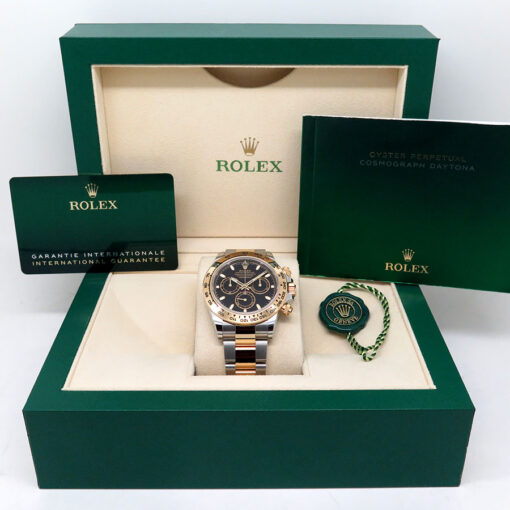 Rolex 116503 Cosmograph Daytona 18K/SS with Black Dial - Image 2