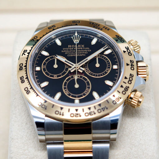 Rolex 116503 Cosmograph Daytona 18K/SS with Black Dial - Image 3