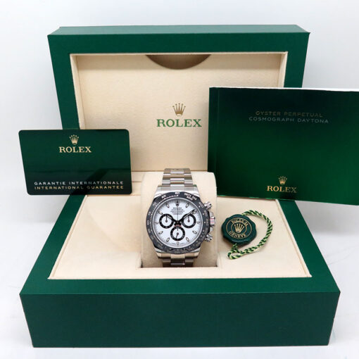 Rolex 116500LN Cosmograph Daytona with White Dial - Image 2