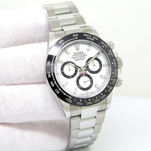 Rolex 116500LN Cosmograph Daytona with White Dial