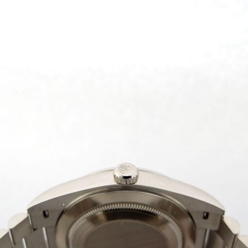 Rolex 228239 Day Date 18K White Gold with Olive Green Roman Dial - Image 4