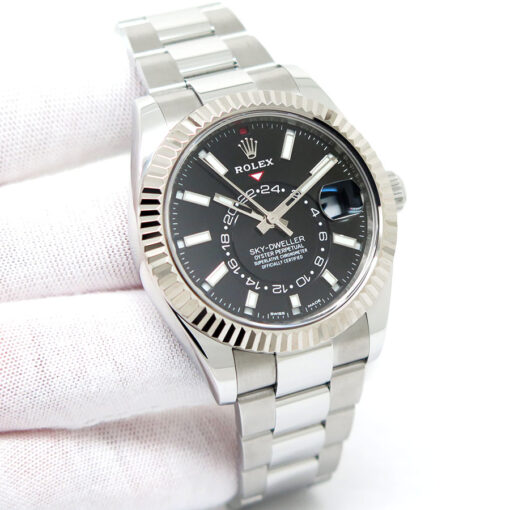 Rolex 326934 Skydweller with Black Dial on Oyster