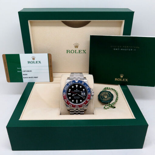 Rolex 126710BLRO GMT Master II with Mark I Bezel - Image 2