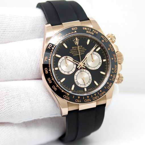 Rolex 126515LN Cosmograph Daytona 18K Rose Gold with Black Dial