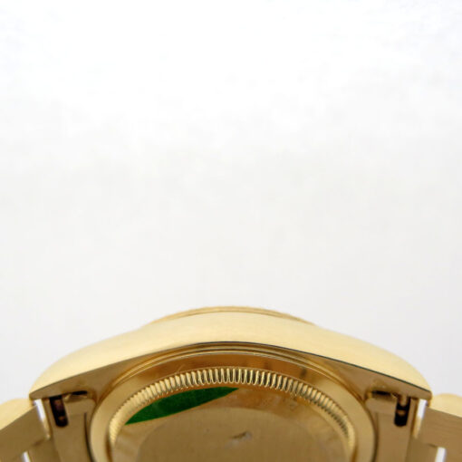 Rolex 18238 Day Date 18K Yellow Gold with Champagne Diamond String Ruby Dial - Image 6