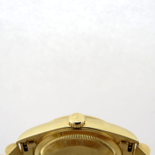 Rolex 18238 Day Date 18K Yellow Gold with Champagne Diamond String Ruby Dial - Image 5