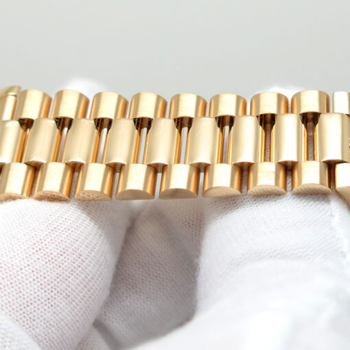 Rolex 118238 Day Date 18K Yellow Gold with Champagne Diamond Dial - Image 8