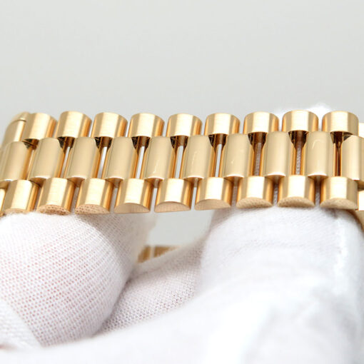 Rolex 118238 Day Date 18K Yellow Gold with Champagne Diamond Dial - Image 6