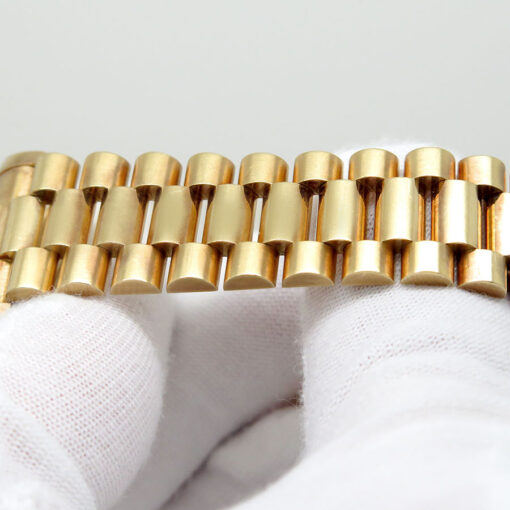 Rolex 18038 Day Date 18K Yellow Gold with Champagne Stick Dial - Image 10