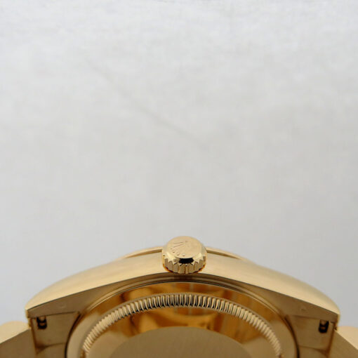 Rolex 118238 Day Date 18K Yellow Gold with Champagne Diamond Dial - Image 4