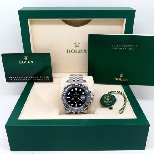 Rolex 126710GRNR GMT Master II on Jubilee - Image 2