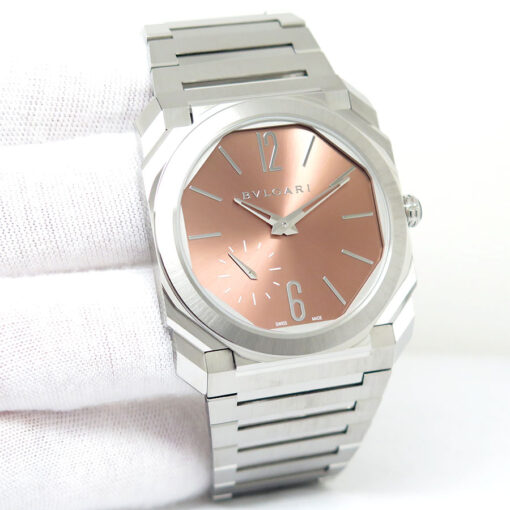 Bulgari 103856 Octo Finissimo 40mm with Salmon Dial