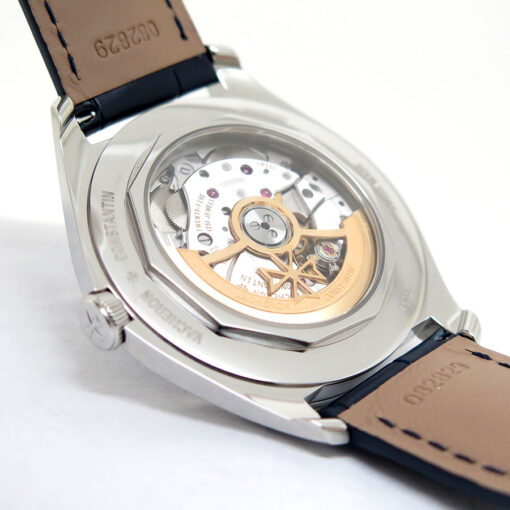 Vacheron Constantin 4600E Fiftysix Automatic with Blue Dial on Strap - Image 4