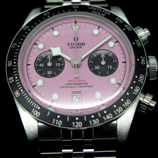 Tudor 79360N Black Bay Chronograph with Pink Dial - Image 3