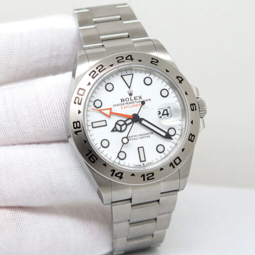 Rolex 226570 Explorer II with White Dial