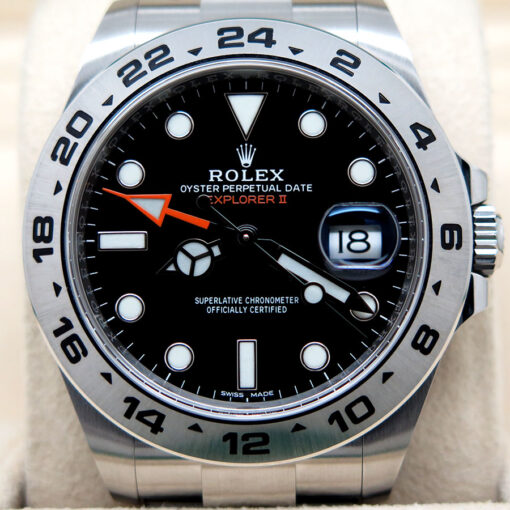 Rolex 216570 Explorer II with Black Dial (New Old Stock) - Image 3