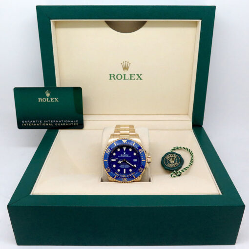 Alternative view of Rolex 136668LB Deepsea 18K Yellow Gold