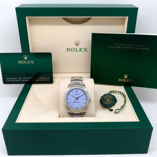 Rolex 124200 Oyster Perpetual with Lavender Dial (New Model) - Image 2