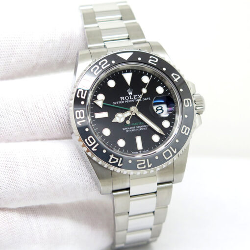 Rolex 126710GRNR GMT Master II on Oyster