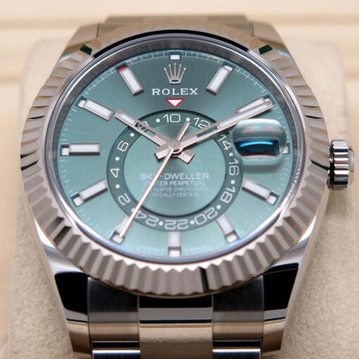 Rolex 336934 Skydweller with Mint Green Dial on Oyster - Image 3