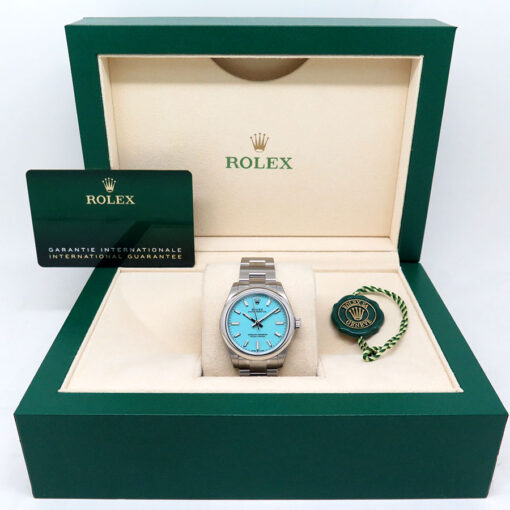 Rolex 277200 Oyster Perpetual 31 with Turquoise Dial - Image 2