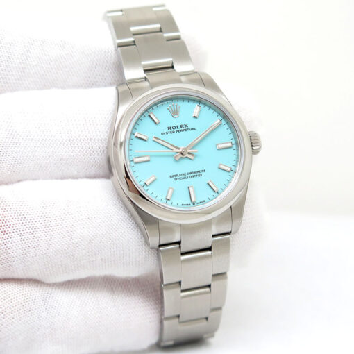 Rolex 277200 Oyster Perpetual 31 with Turquoise Dial