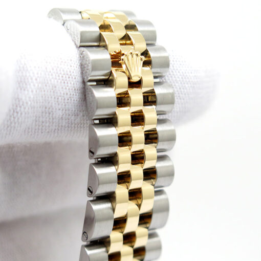 Rolex 116233 Datejust 18K/SS with Silver Stick Dial on Jubilee - Image 7