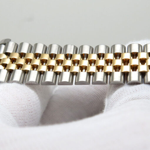 Rolex 116233 Datejust 18K/SS with Silver Stick Dial on Jubilee - Image 6