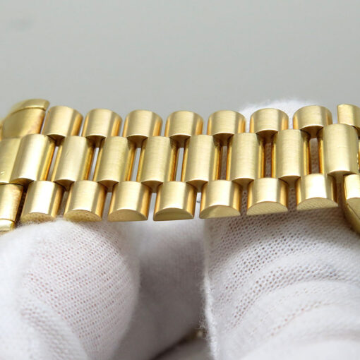 Rolex 118238 Day Date 18K Yellow Gold with Champagne Diamond Dial - Image 8