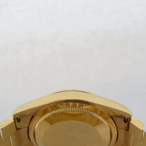 Rolex 118238 Day Date 18K Yellow Gold with Champagne Diamond Dial - Image 5