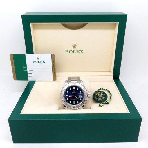 Rolex 116622 Yachtmaster with Blue Dial - Image 2