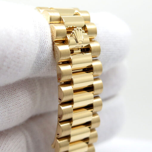 Rolex 118238 Day Date 18K Yellow Gold with White Roman Dial - Image 7