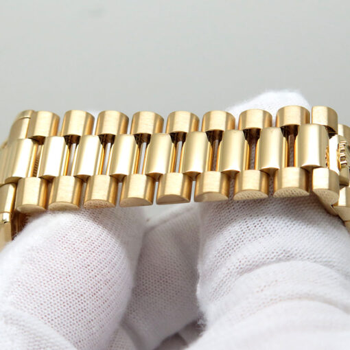 Rolex 118238 Day Date 18K Yellow Gold with White Roman Dial - Image 8