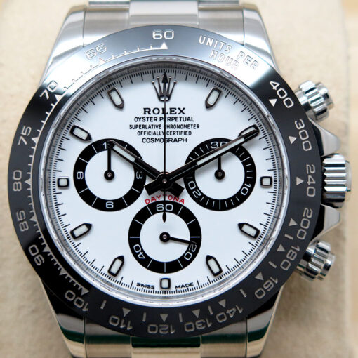 Rolex 116500LN Cosmograph Daytona with White Dial - Image 3