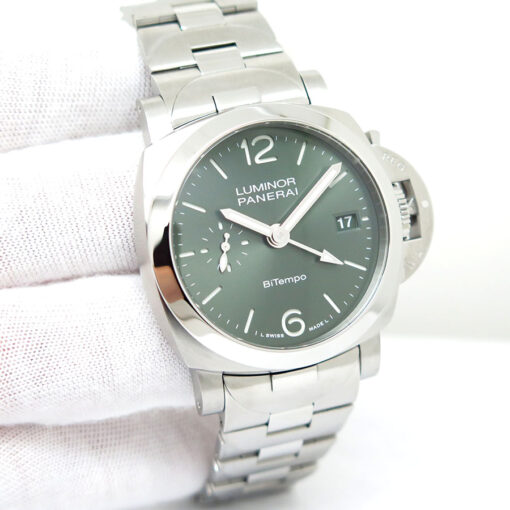 Panerai PAM 1640 Luminor Quaranta BiTempo GMT with Green Dial