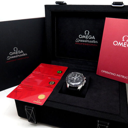 Omega Speedmaster Professional Moonwatch on Strap with 3861 Movement - Image 2