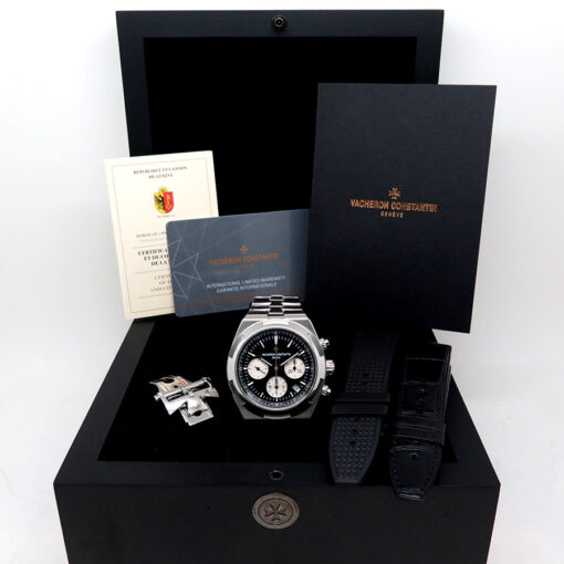 Vacheron Constantin 5500V Overseas Chronograph with Black Dial - Image 2