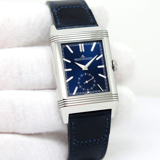 Jaeger LeCoultre Q3988482 Reverso Tribute Duoface with Blue Dial
