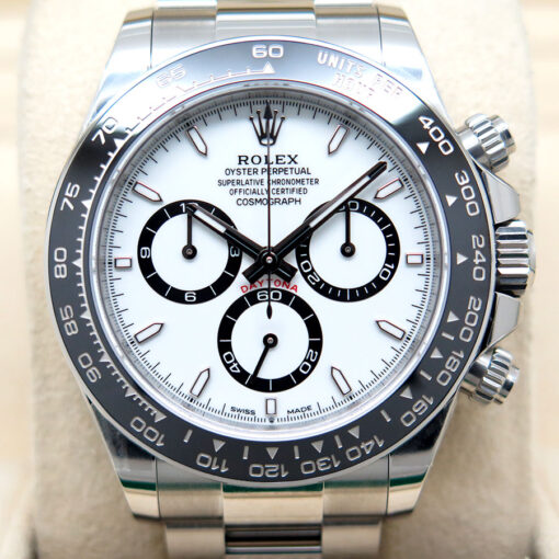 Rolex 126500LN Cosmograph Daytona with White Dial - Image 3