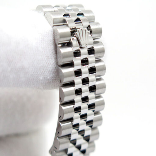 Rolex 278274 Datejust with Blue Floral Motif Diamond Dial on Jubilee - Image 7