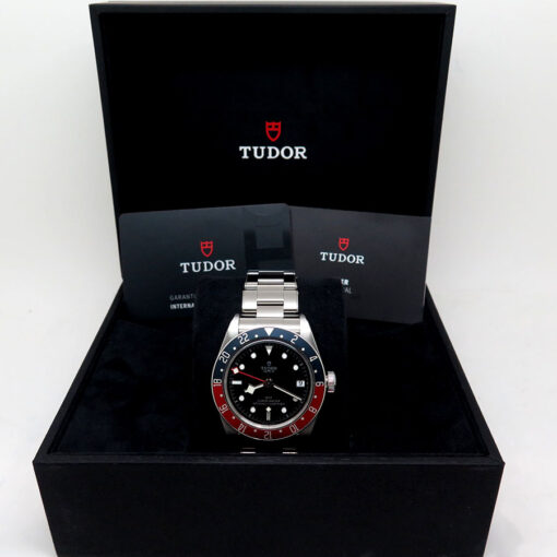 Alternative view of Tudor 79830RB Heritage Black Bay GMT with Red/Blue Bezel