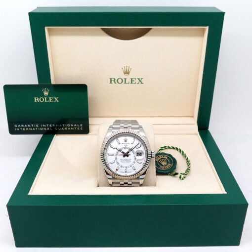 Rolex 336934 Skydweller with White Dial on Jubilee (New Old Stock) - Image 2