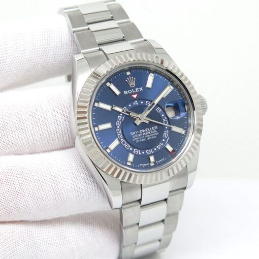 Rolex 336934 Skydweller with Blue Dial on Oyster