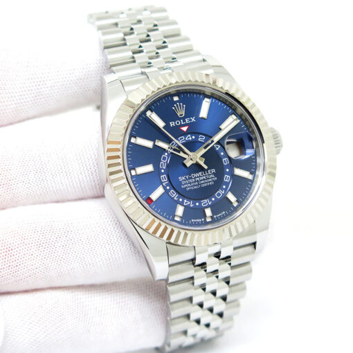Rolex 336934 Skydweller with Blue Dial on Jubilee