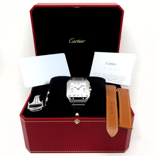 Alternative view of Cartier WSSA0029 Santos de Cartier Medium Automatic