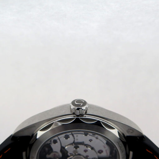 Omega Seamaster Aqua Terra 150m with Silver Dial on Rubber Strap - Image 5