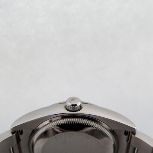 Rolex 115234 Oyster Perpetual Date with White Arabic Diamond Dial on Oyster - Image 4