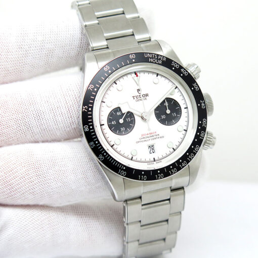 Tudor 79360N Black Bay Chronograph with White Dial