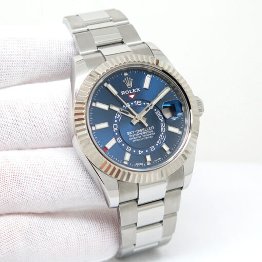 Rolex 326934 Skydweller with Blue Dial on Oyster